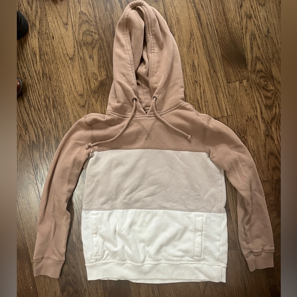 Abercrombie & Fitch colorblock hoodie. Size small.